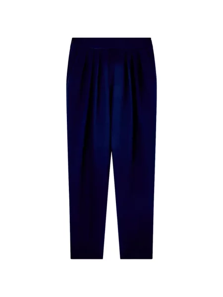 Pantaloni Giorgio Armani conici albastru