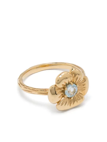 Inel Aurelie Bidermann galben