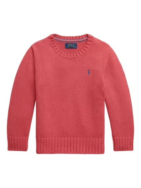 Koszulka polo dziecięca Polo Ralph Lauren czerwona
