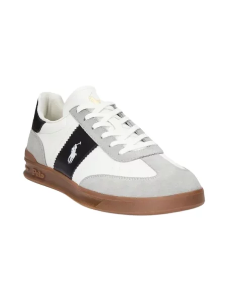 Sneakersy Polo Ralph Lauren koronkowe białe