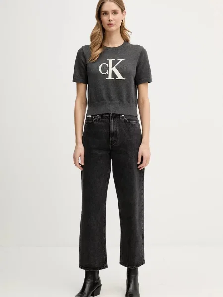 Calvin Klein Jeans t-shirt szary