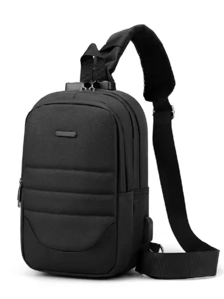 Сумка кросс-боди Royalbag черная