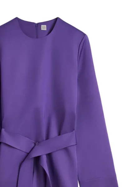 Cu centură lung tunică Toteme violet