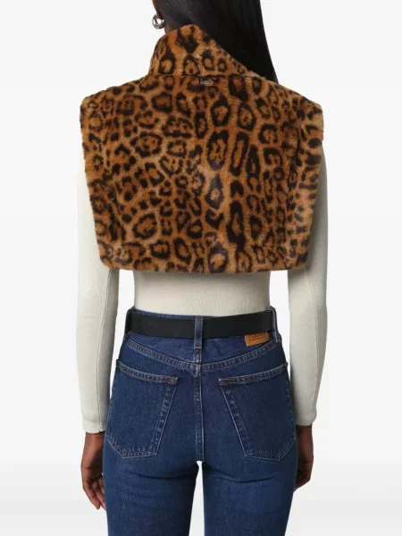 Batic Apparis cu imagine cu model leopard maro
