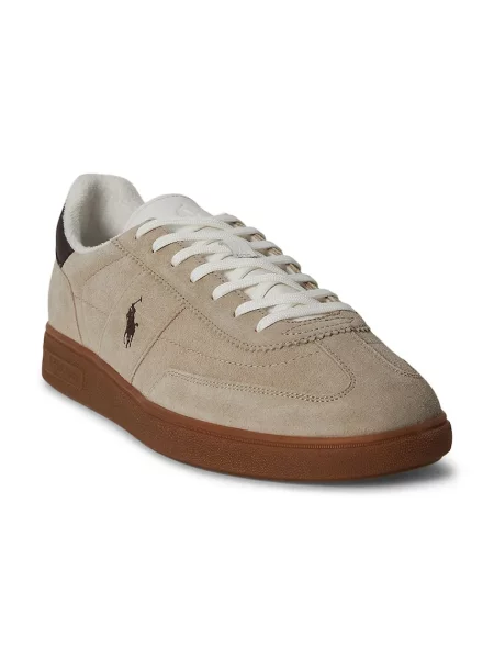 Superge iz semiša Polo Ralph Lauren Mdrn Trn bež