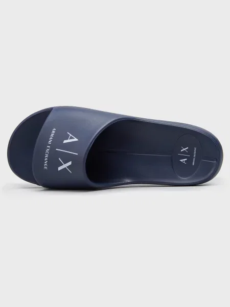 Шлепанцы Armani Exchange синие