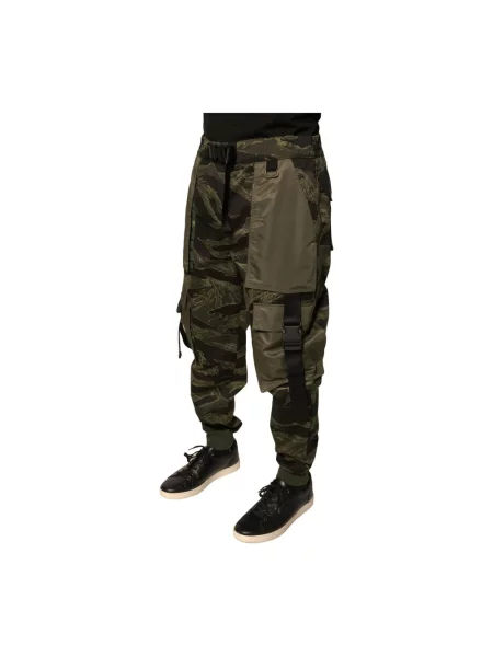 Spodnie cargo Dolce And Gabbana zielone