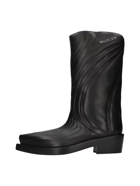 Botki Mugler czarne