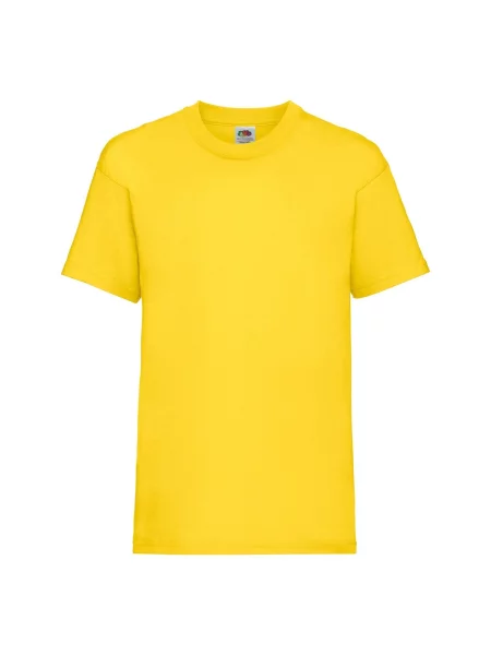 Tricou copii Fruit Of The Loom galben