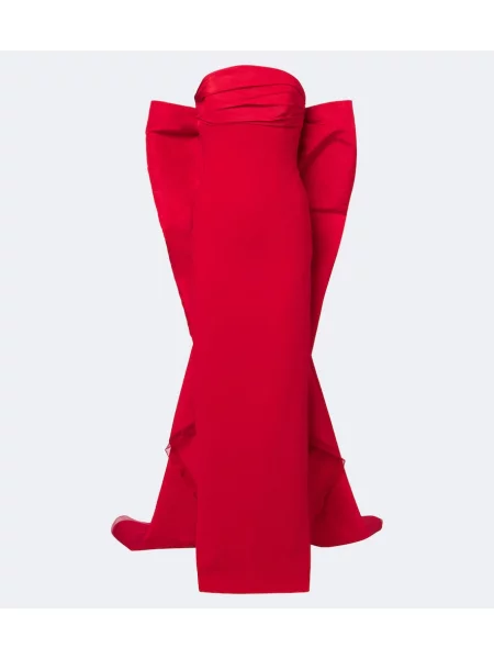 Rochie Carolina Herrera cu funde roșu