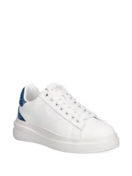 Sneakerși Guess alb