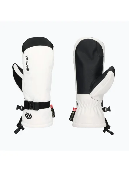 Дамски ръкавици за сноуборд Gore-Tex Linear Mitt white бяло