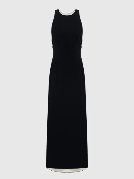 Платье миди Toteme черное