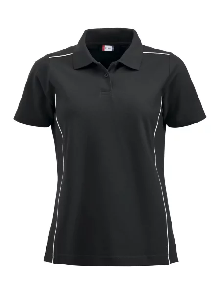 Clique Polo New Alpena – black czarne