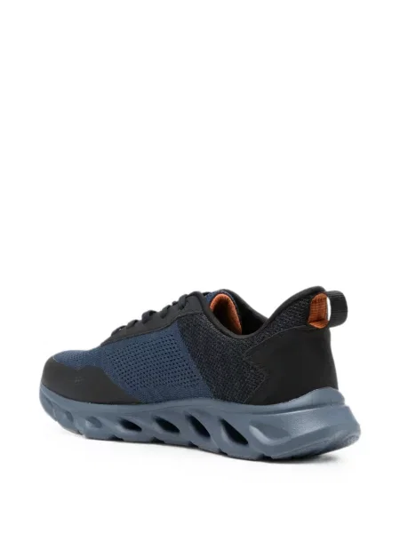 Sneakerși Bugatti plasă cu autograf albastru