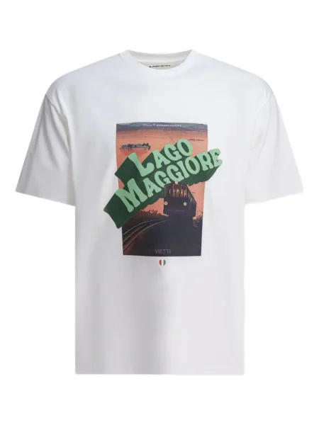Tricou Vietti Merchandise cu decolteu rotund alb