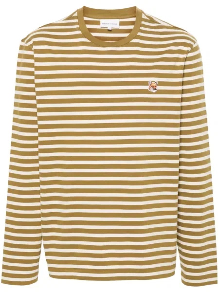 Tričko Maison Kitsuné zelené