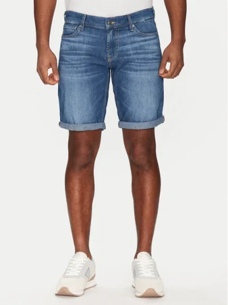 Guess Pantaloni scurți de blugi albastru