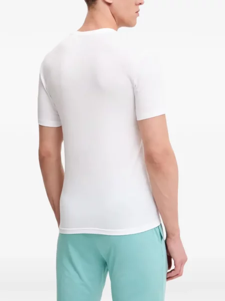 Tricou Armani Exchange cu imagine alb