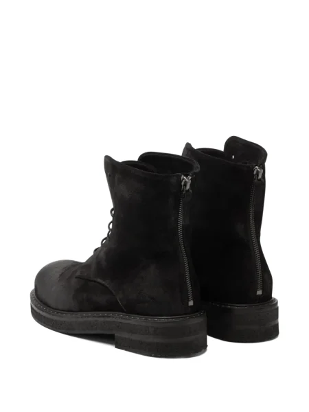 Botine Marsell cu șireturi din dantelă negru