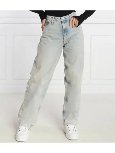 CALVIN KLEIN JEANS Blugi | Straight fit albastru