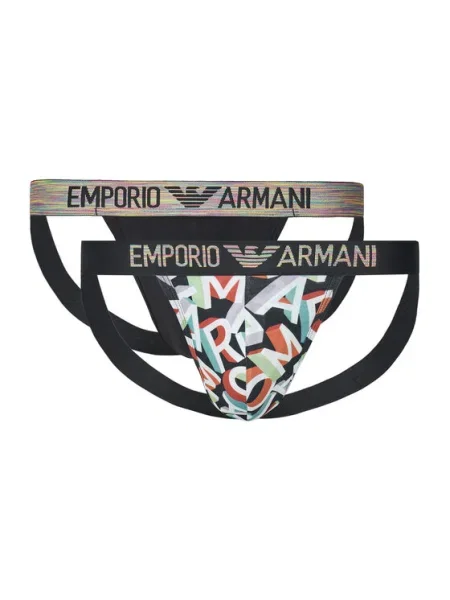 Emporio Armani Underwear Комплект слипове Jock Strap Цветен