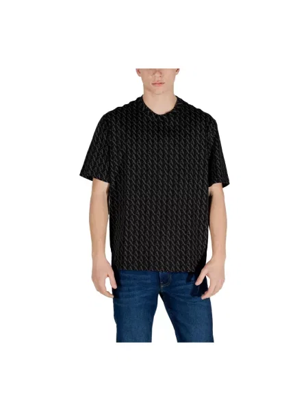Koszulka Armani Exchange czarna