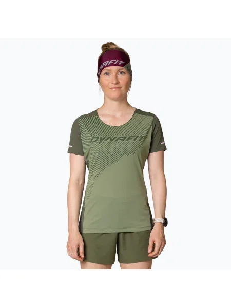 Tricou de alergare DYNAFIT Alpine 2 Tee Sage pentru femei