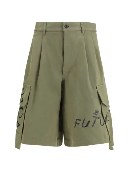 Kratke hlače kargo Comme Des Garçons Shirt s printom zelena