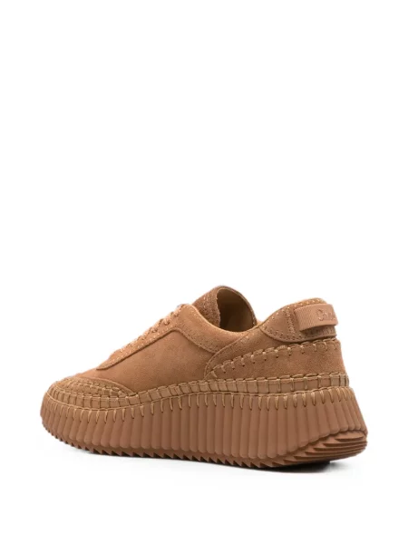Sneakerși Chloé Nama maro