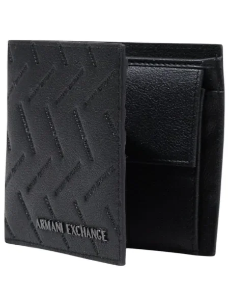 Portofel Armani din piele negru