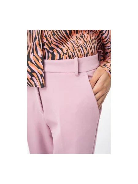 Pinko Pantaloni țigarete Bello roz