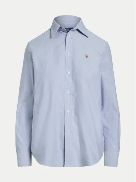 Polo Ralph Lauren Blúzka CLASSIC svetlomodrá modrá