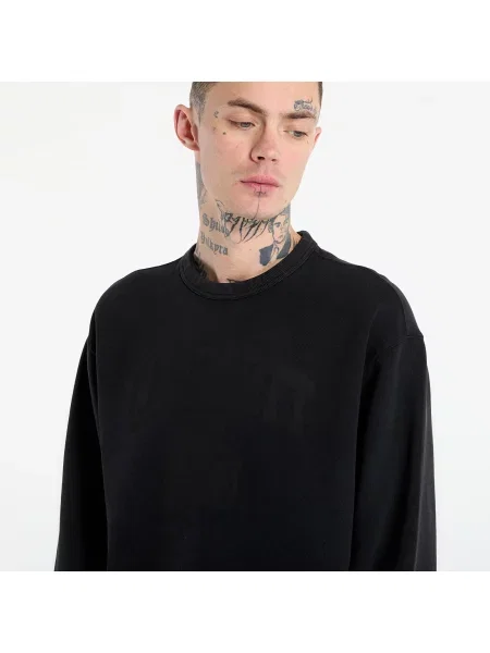 Mikina Carhartt WIP Faded Pond Corps Sweat UNISEX Black S černá