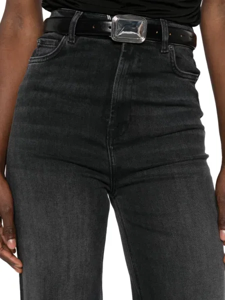 Blugi cu picior larg Twinset gri