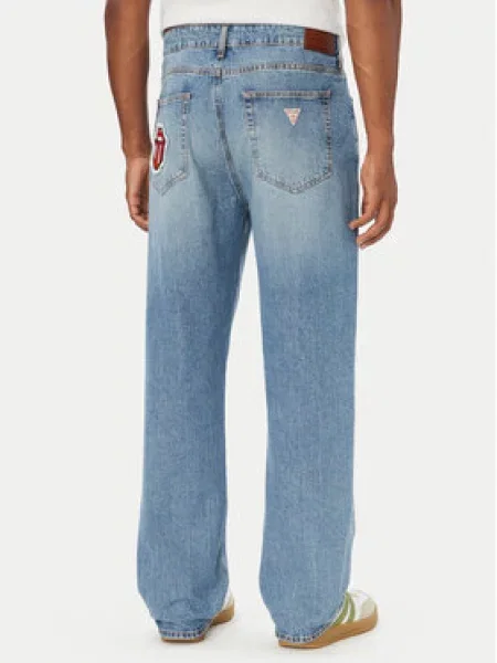 Guess Jeans Jeans hlače Svetlo modra