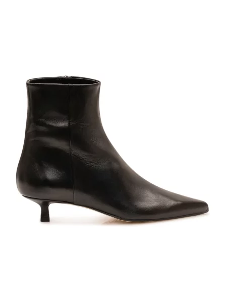 Buty do kostki Aeyde skórzane czarne