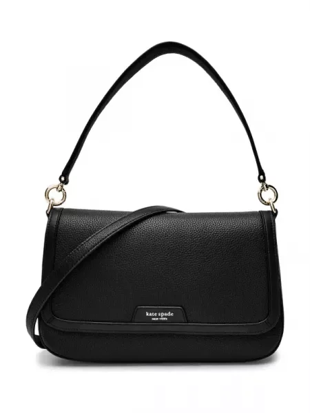 Kate Spade De piele geantă pe umăr Hudson negru