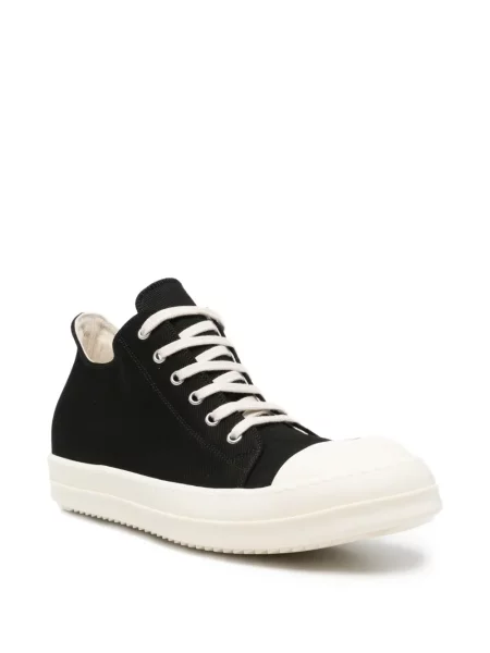 Κασκέτο Rick Owens Drkshdw με κορδόνια με κλειστή μύτη με δαντέλα μαύρο