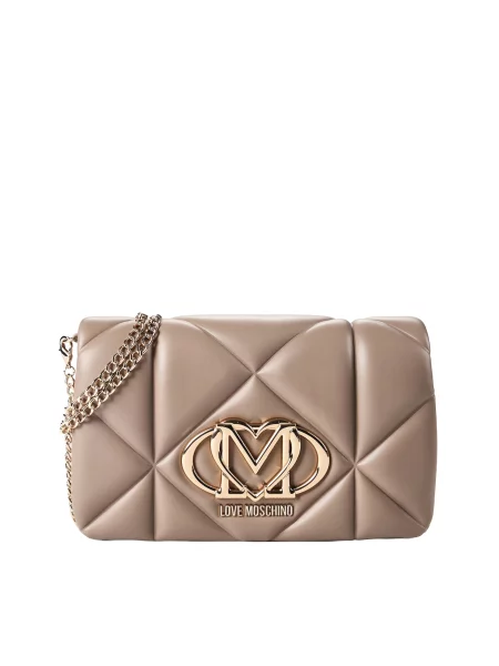 Love Moschino Clutch pielii bej