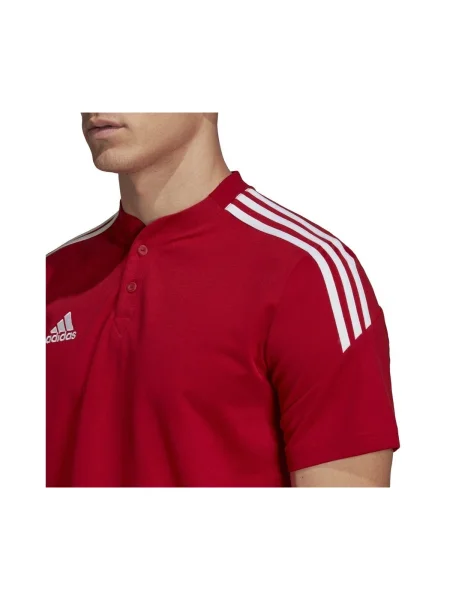 Polo Adidas alb