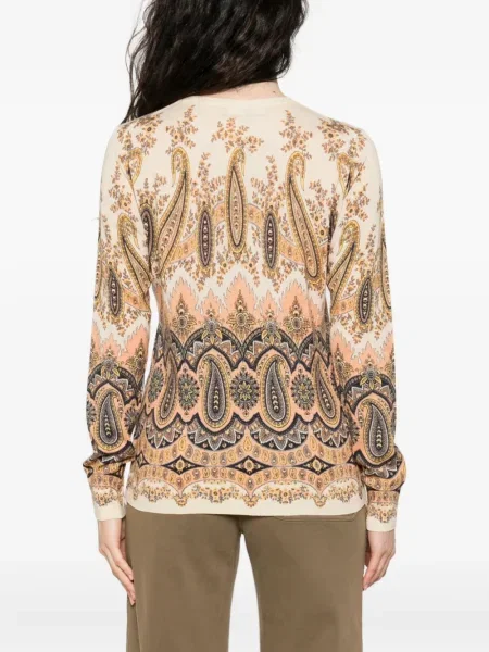 Жилетка Etro с принт с пейсли десен