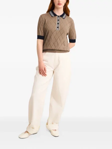 Top Pringle Of Scotland cu model argyle maro
