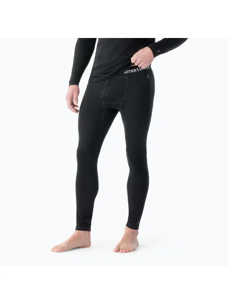 Spodnie termoaktywne Smartwool Merino Baselayer Bottom Boxed black czarne