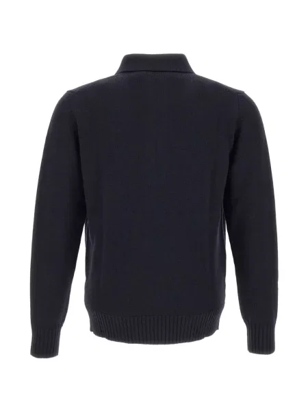 Lung tricou polo Kangra albastru