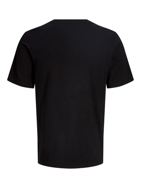 JACK & JONES Tričko JJTom zelená / čierna biela