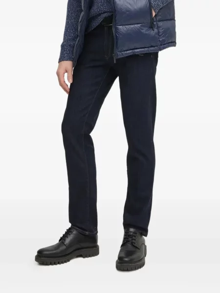 Blugi Hackett din piele albastru