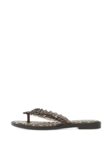 Șlapi Melissa cu imagine cu model leopard
