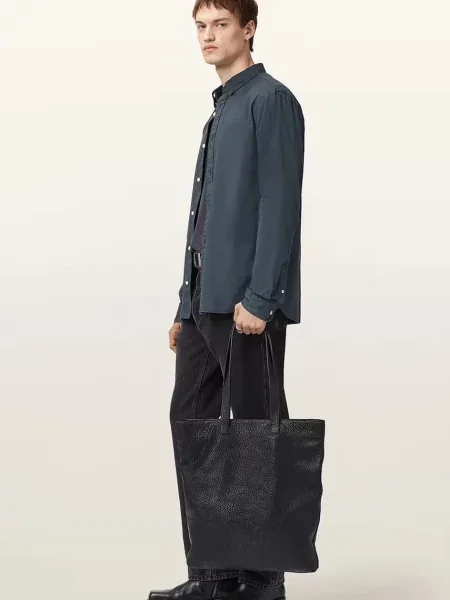 Рубашка Allsaints черная