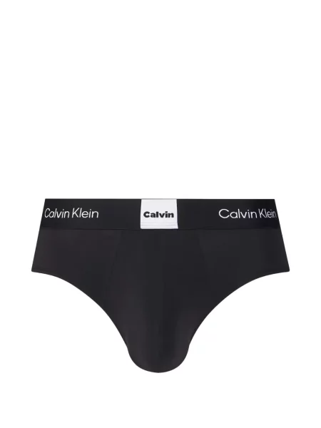 Chiloți Calvin Klein Underwear cu autograf negru